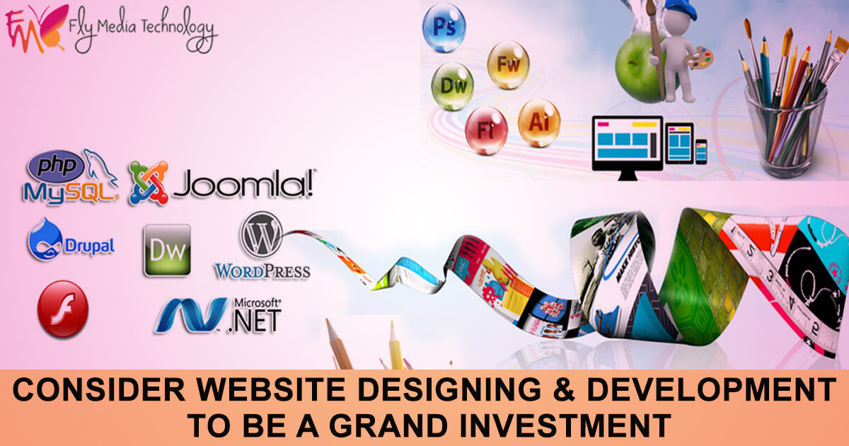 Consider Website Designing & Development to be a grand investment