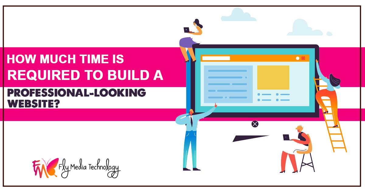 How much time is required to build a professional-looking website