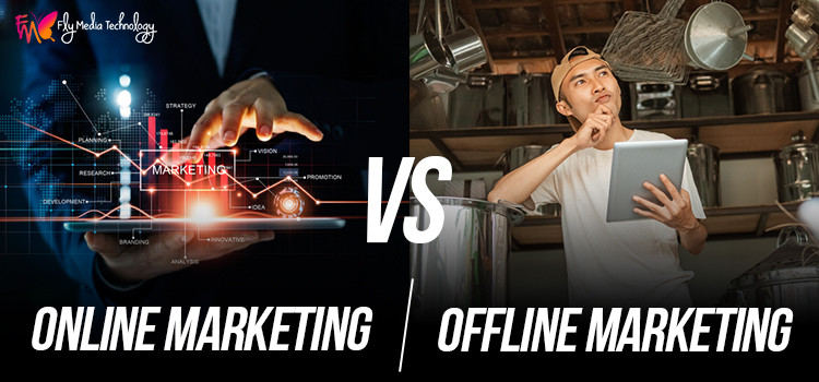 What’s the difference between online and offline marketing?